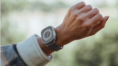 Titanium Apple Watch Band