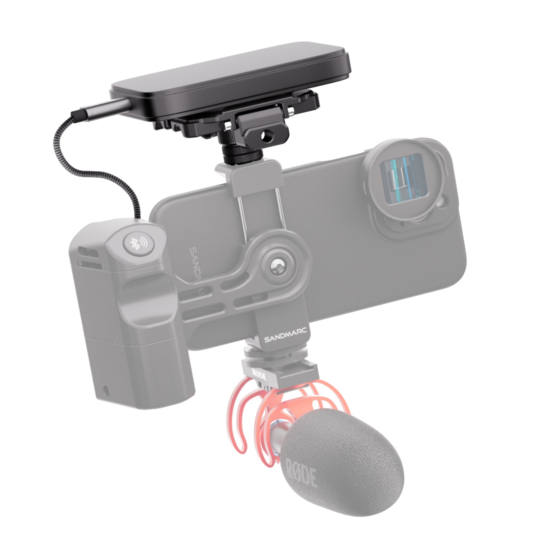 Hybrid Mount for attaching magsafe powerbanks for filmmaking - SANDMARC