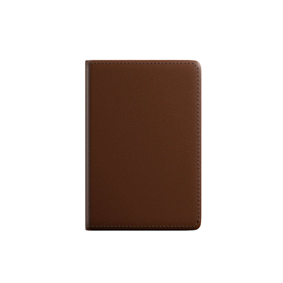 Leather Minimal Wallet - SANDMARC #color_brown