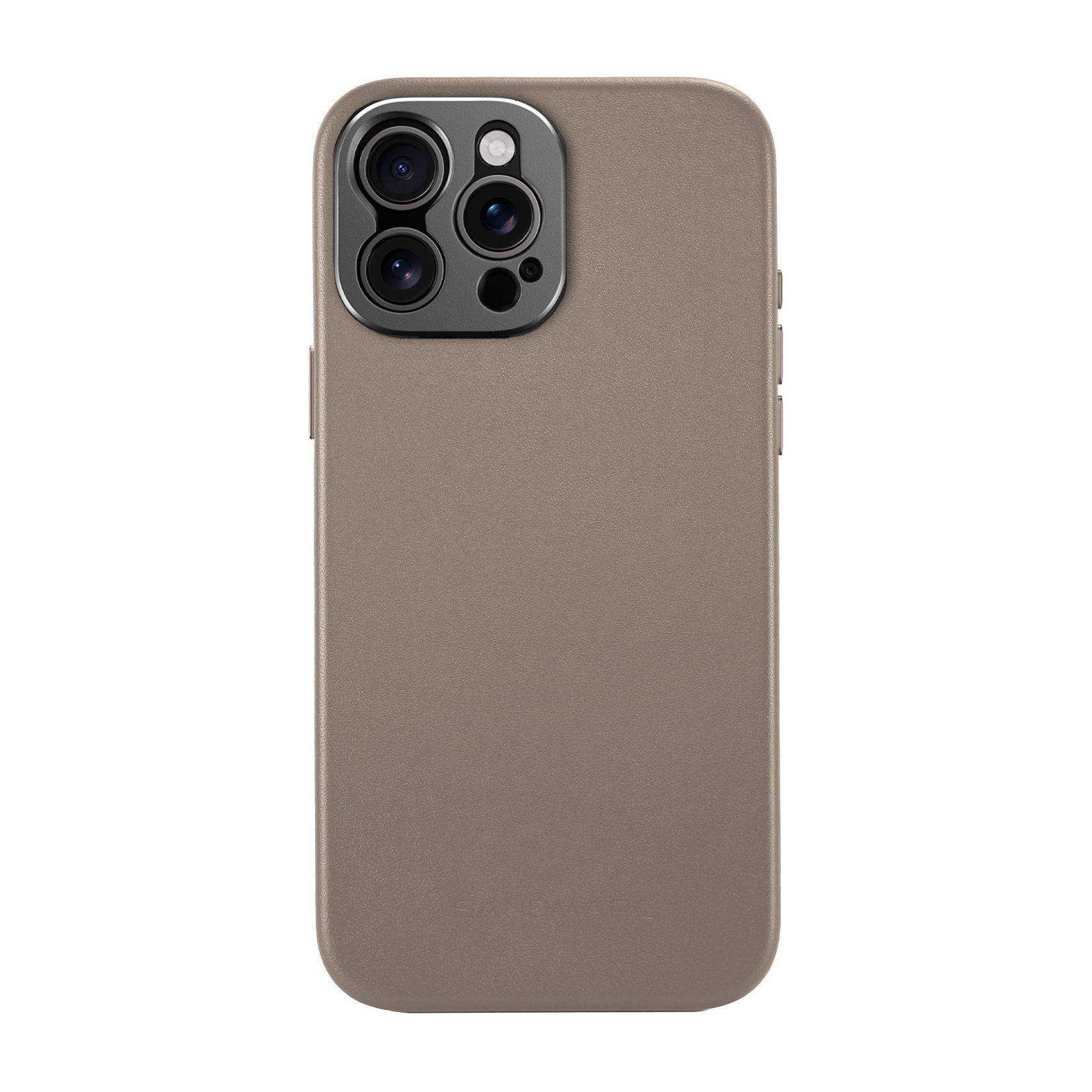 Pro Leather Case - iPhone 15 Pro Max - Sand (MagSafe Compatible)