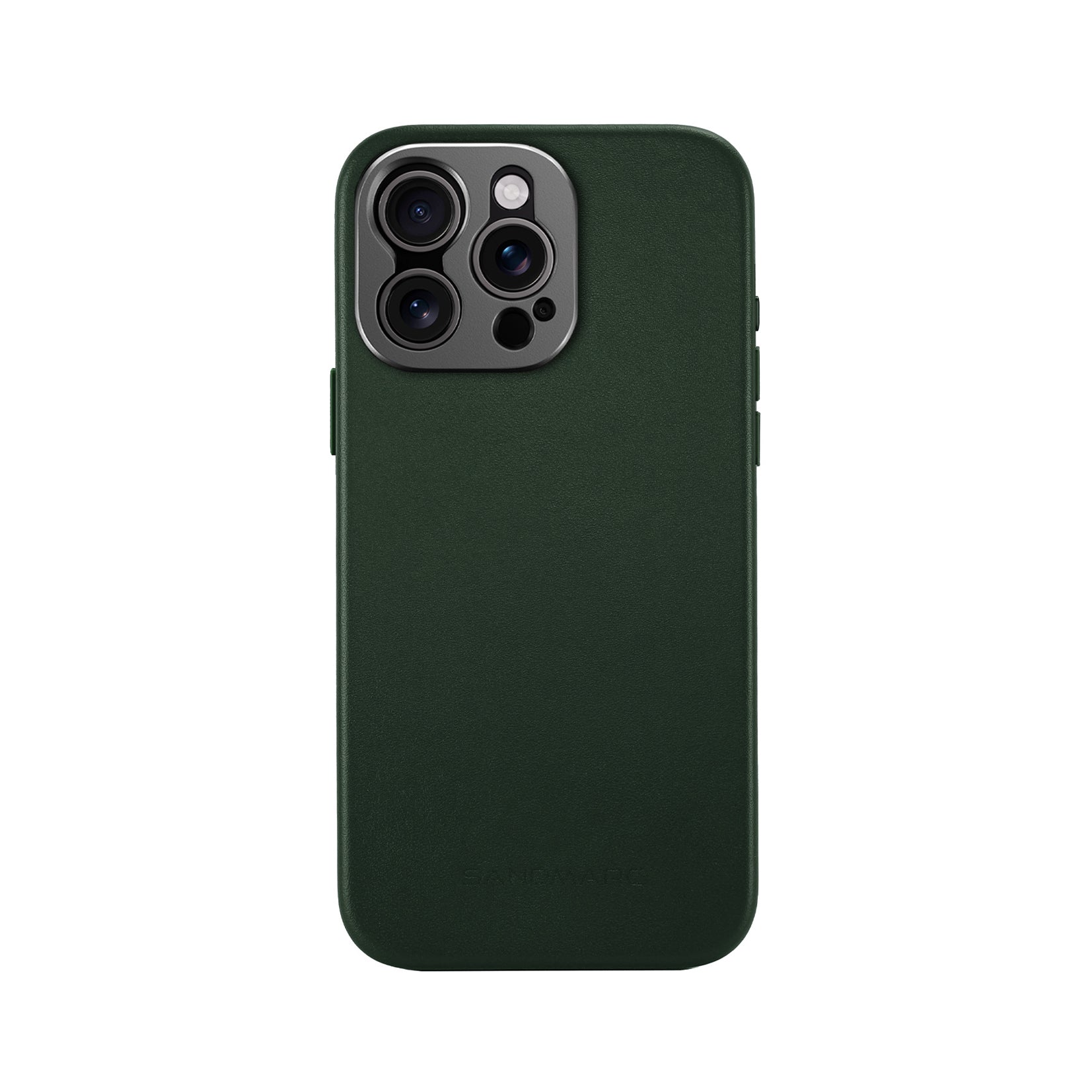iPhone 16 Pro Leather Case | Forest Green - SANDMARC