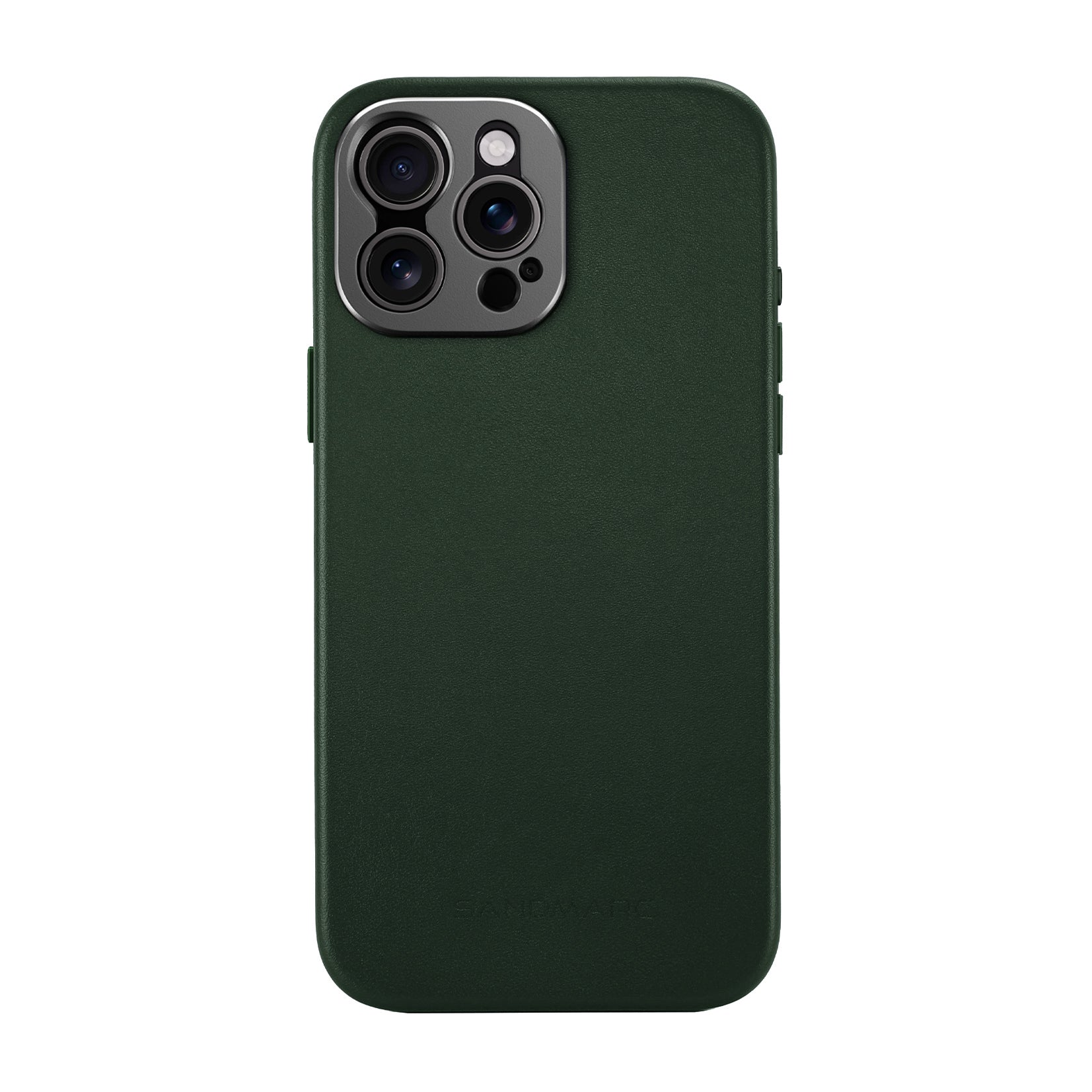 iPhone 16 Pro Max Leather Case | Forest Green - SANDMARC