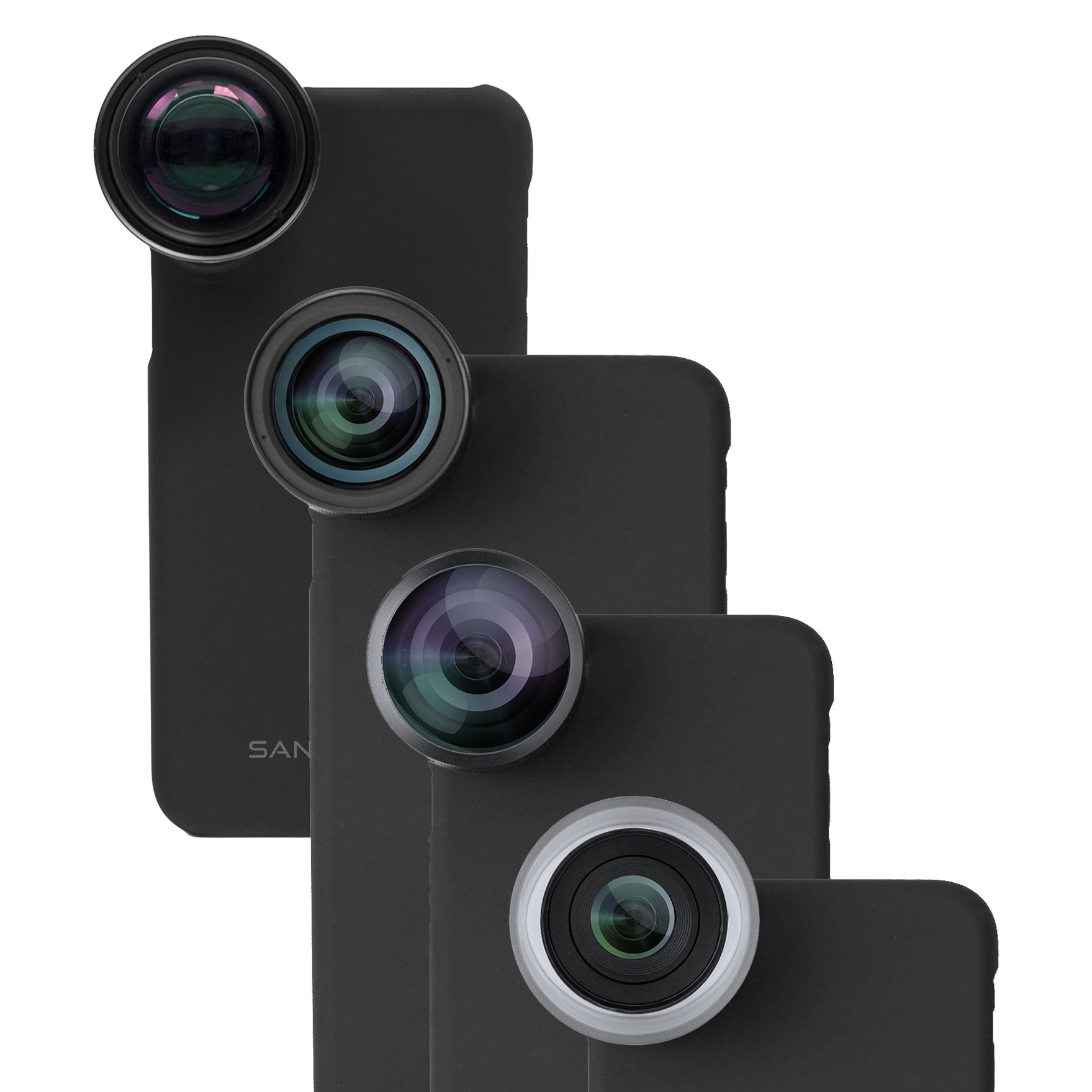 iPhone 15 Pro Max Lens Kit - Telephoto, Macro, Wide & Fisheye