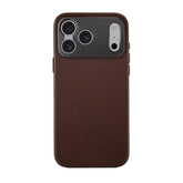 iPhone 17 Pro Max Leather Case - Brown - MagSafe Compatible - SANDMARC