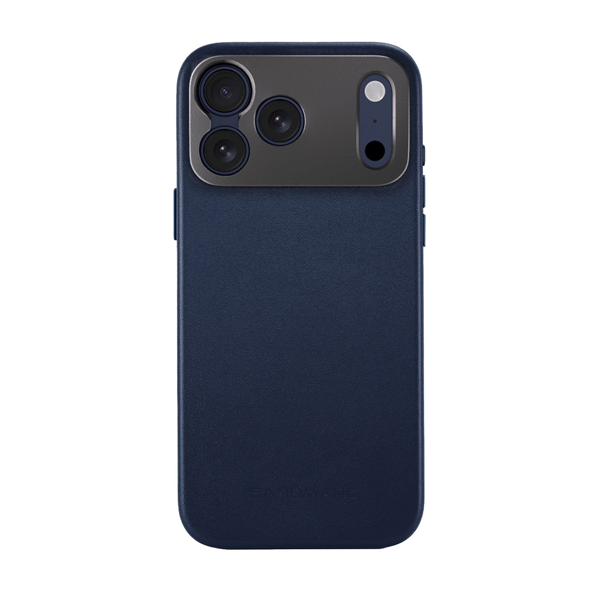 iPhone 17 Pro Max Leather Case | Navy Blue - SANDMARC