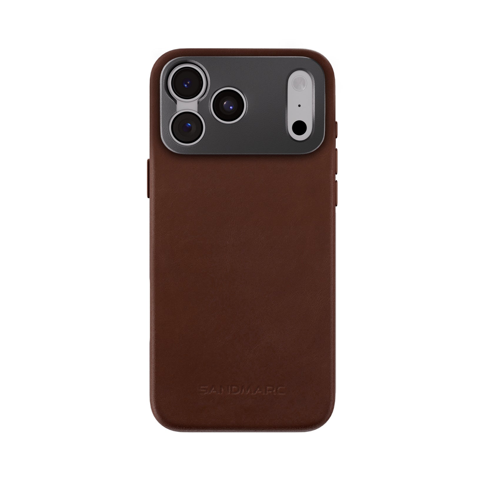 iPhone 17 Pro Leather Case | Brown - SANDMARC