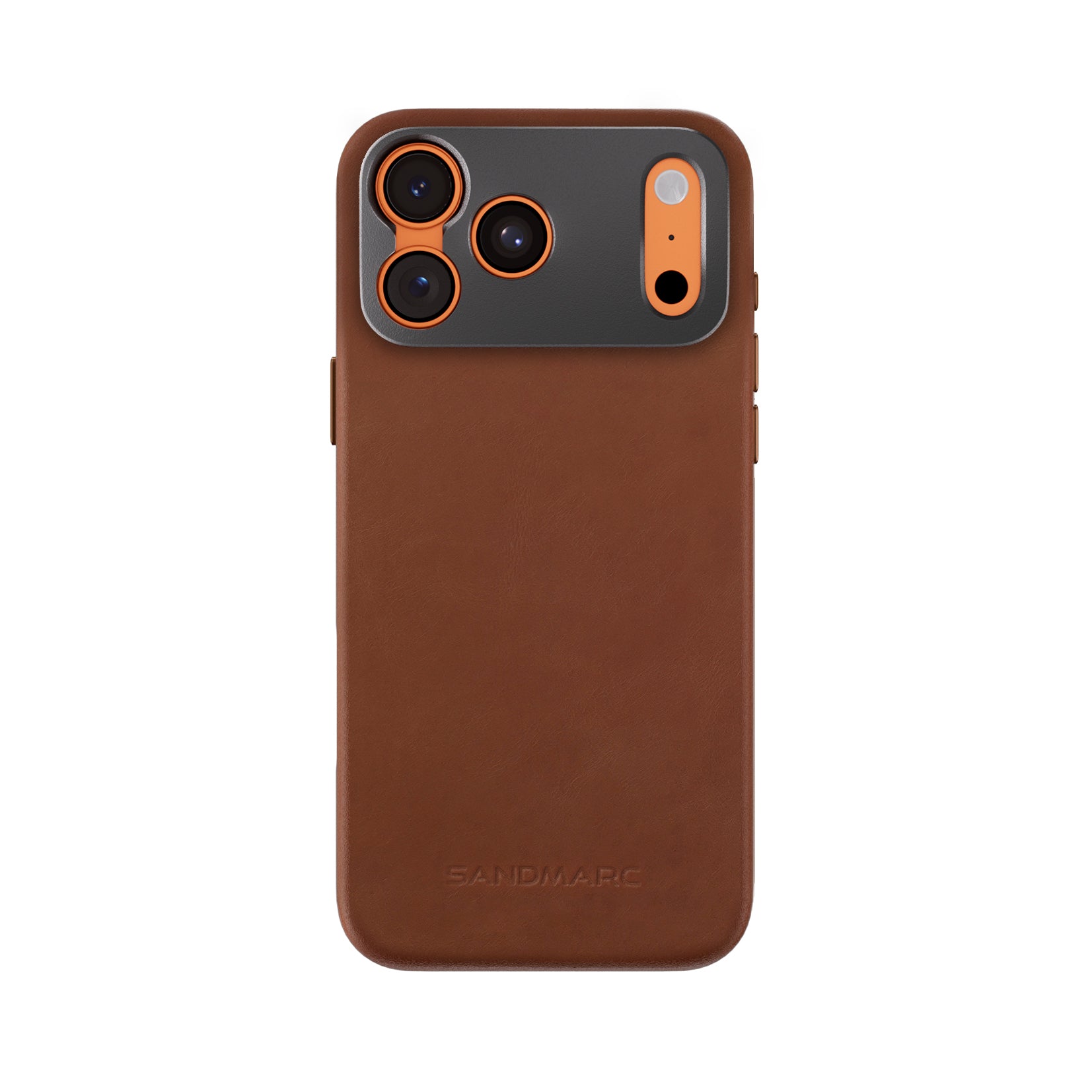 objects.io ブラウンレザー iPhone17promaxケース iPhone 17 Pro Leather Case | Tan - SANDMARC