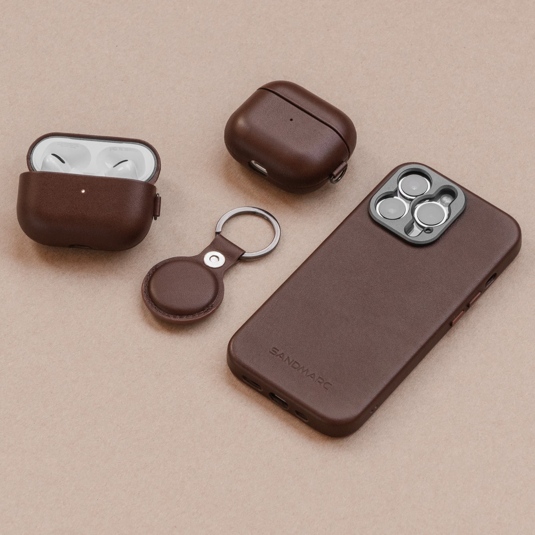 Leather Edition - AirTag Key Chain