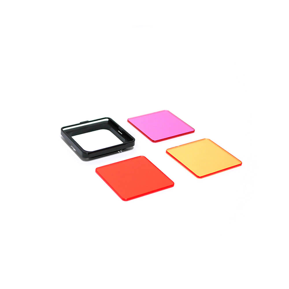 Aqua Filter for GoPro Hero 13, 12, 11, 10, 9 - Red, Yellow, Magenta Diving Filter - SANDMARC