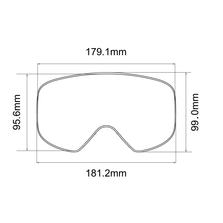TriMag Snow Goggles