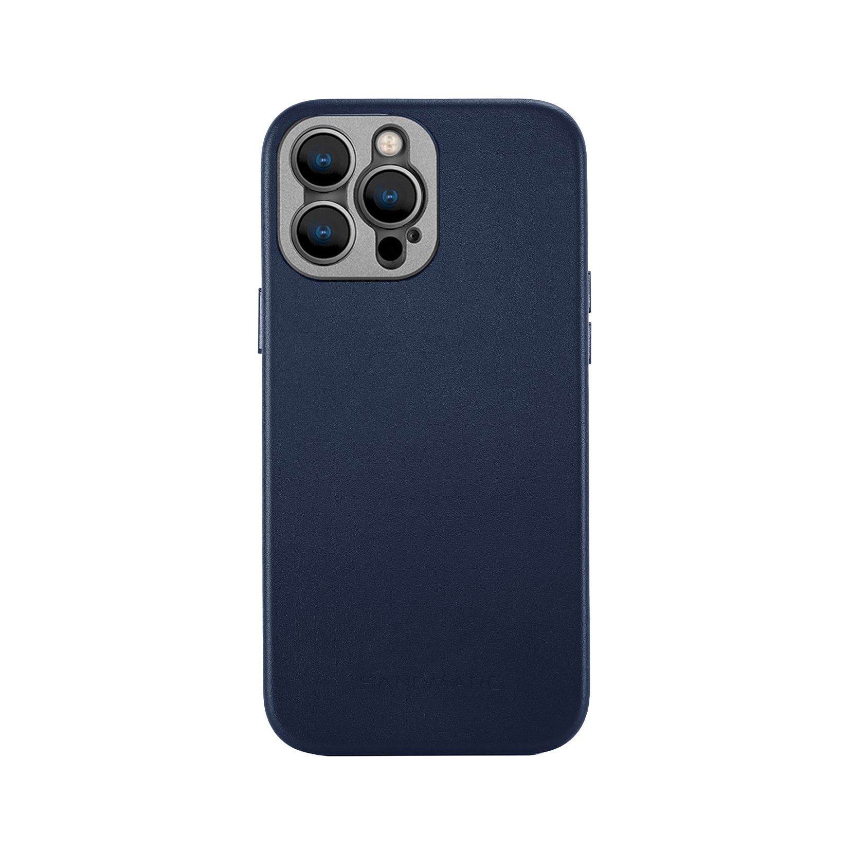 Pro Leather Case - iPhone 14 Pro - Navy (MagSafe Compatible)