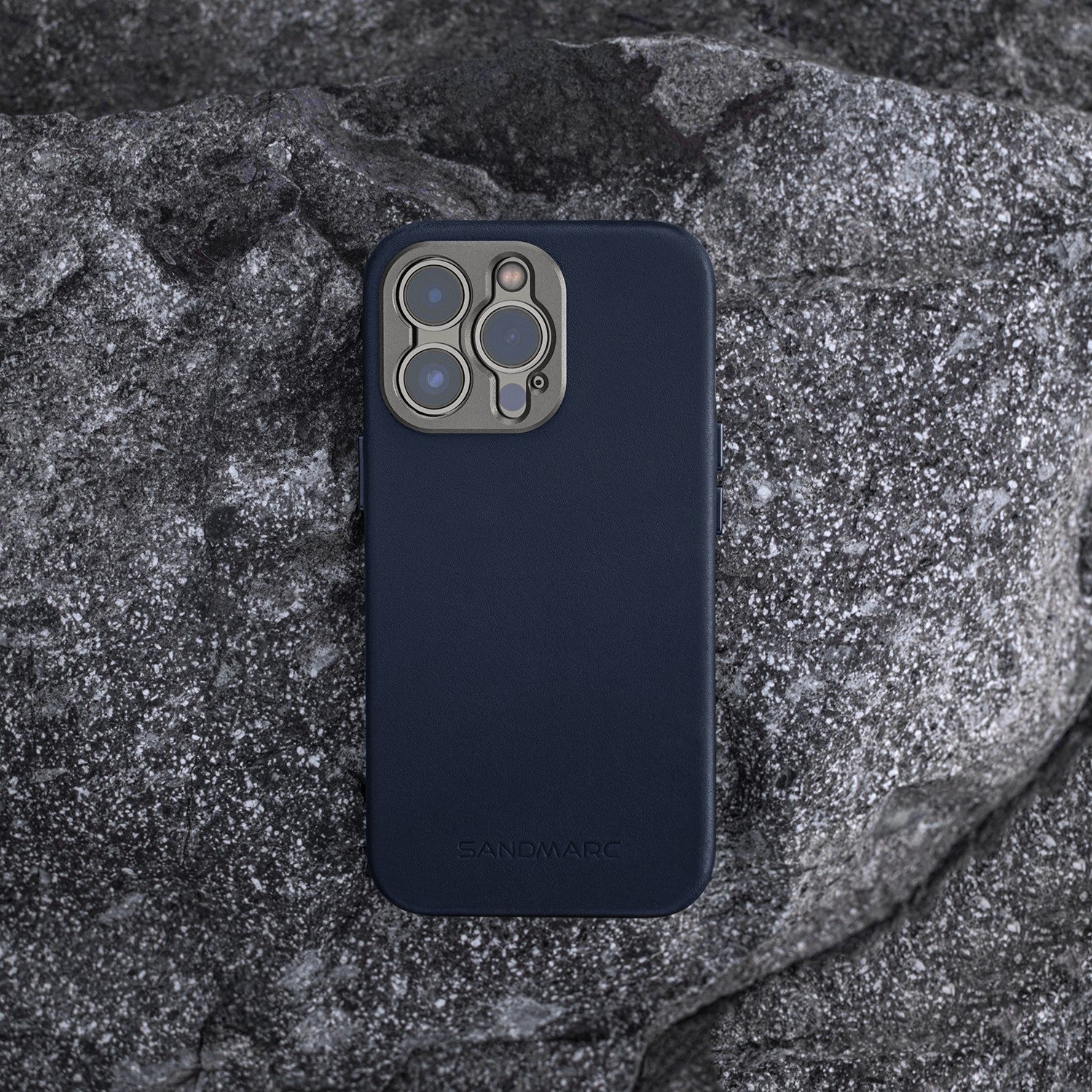 Leather Case - iPhone 14 Pro - Navy