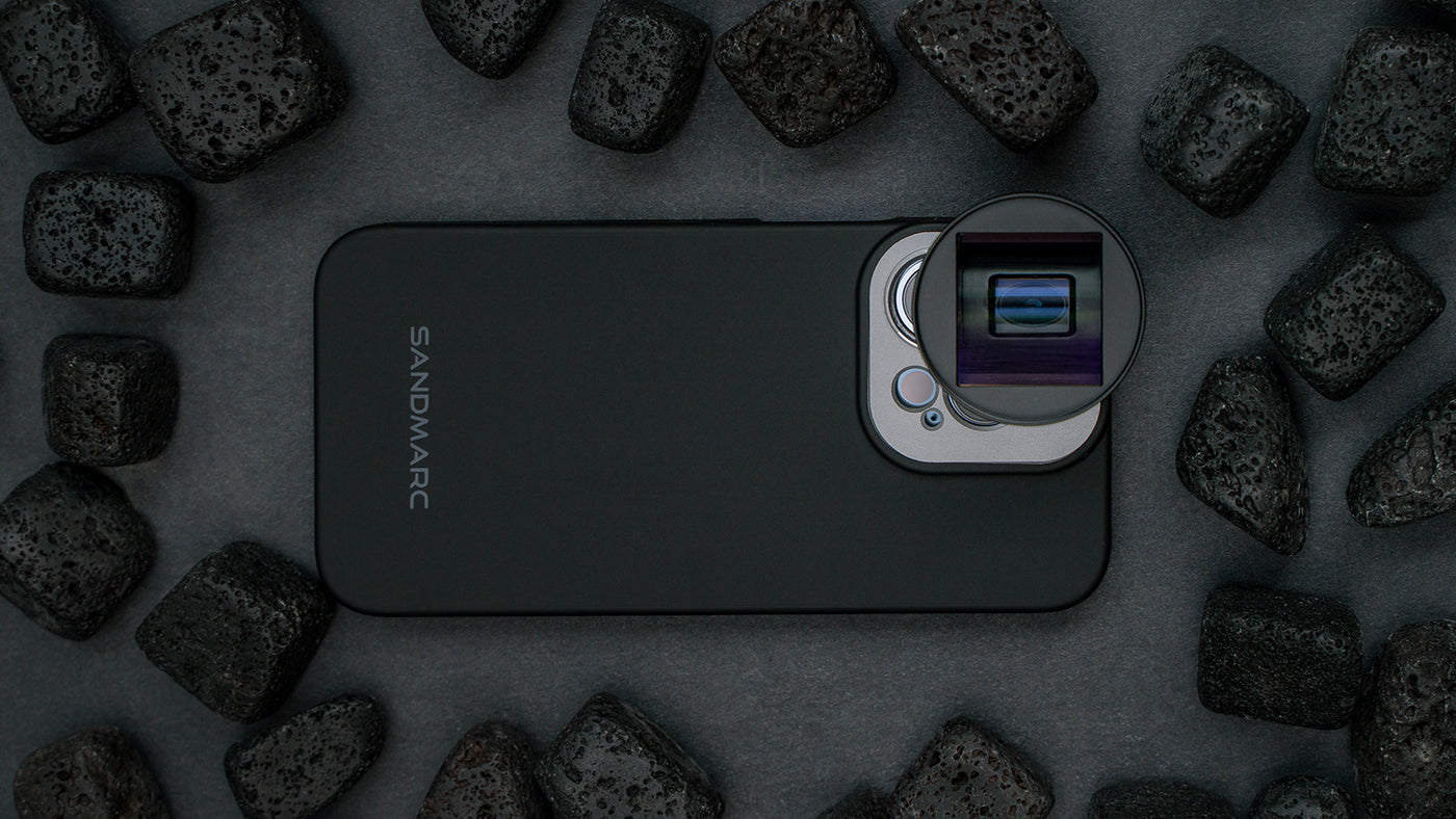 Anamorphic Lens for iPhone SANDMARC