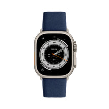 Apple Watch Ultra Leather Band #color_navy