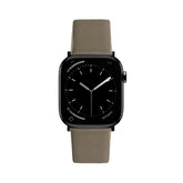 Apple Watch Series 10 Leather Band #color_sand