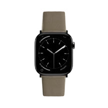 Apple Watch Series 10 Leather Band #color_sand