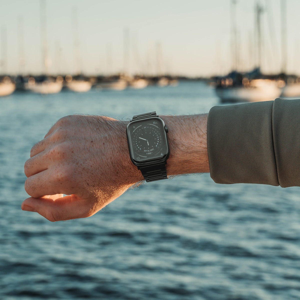 Stainless Steel Edition - Apple Watch Band | Black