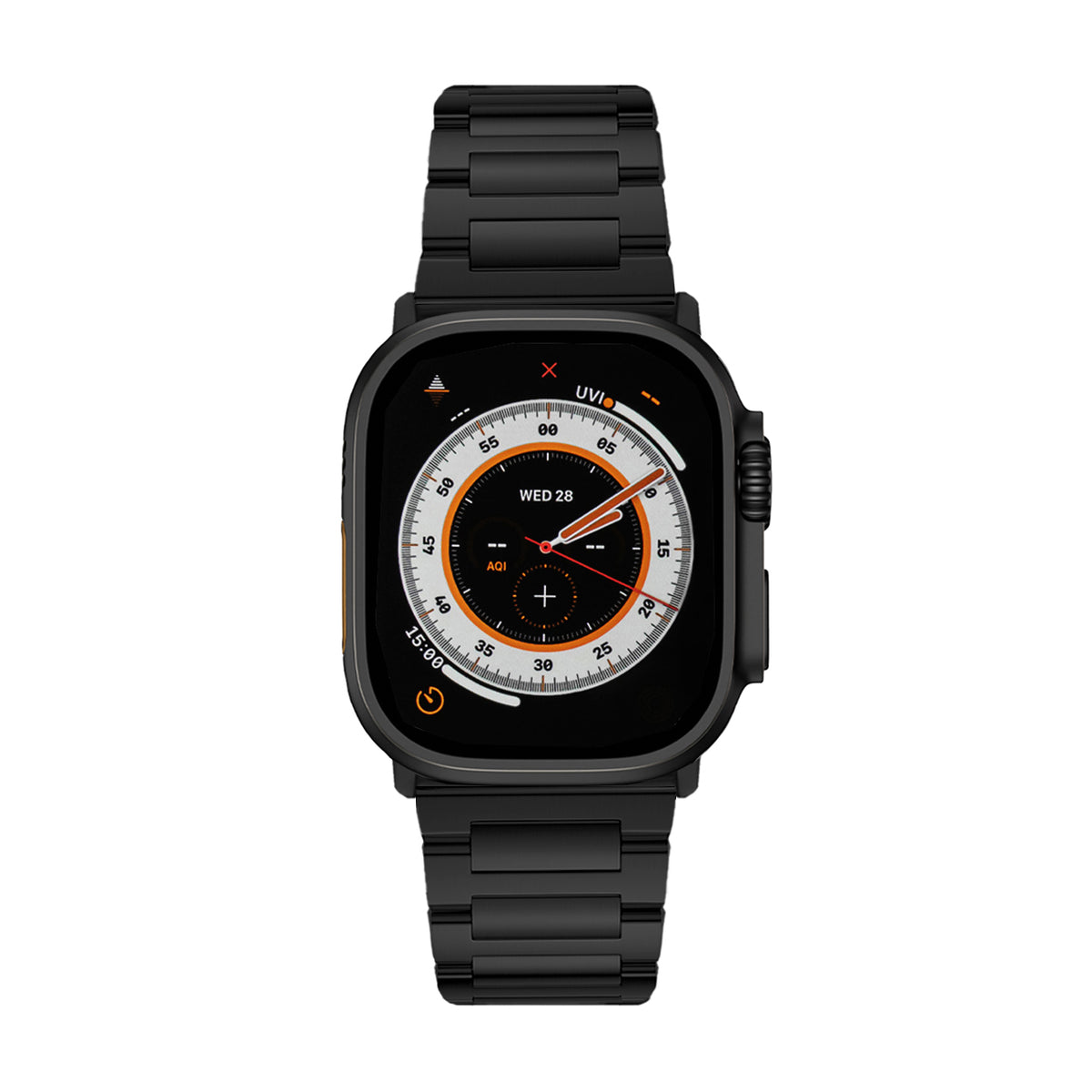 Black Titanium Apple Watch Band - Ultra 4, 3, 2 & 1 | SANDMARC
