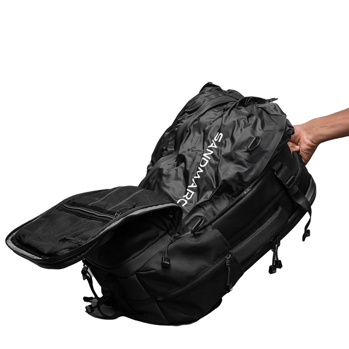Backpack String Compression Travel Backpack + Compression Kit - SANDMARC