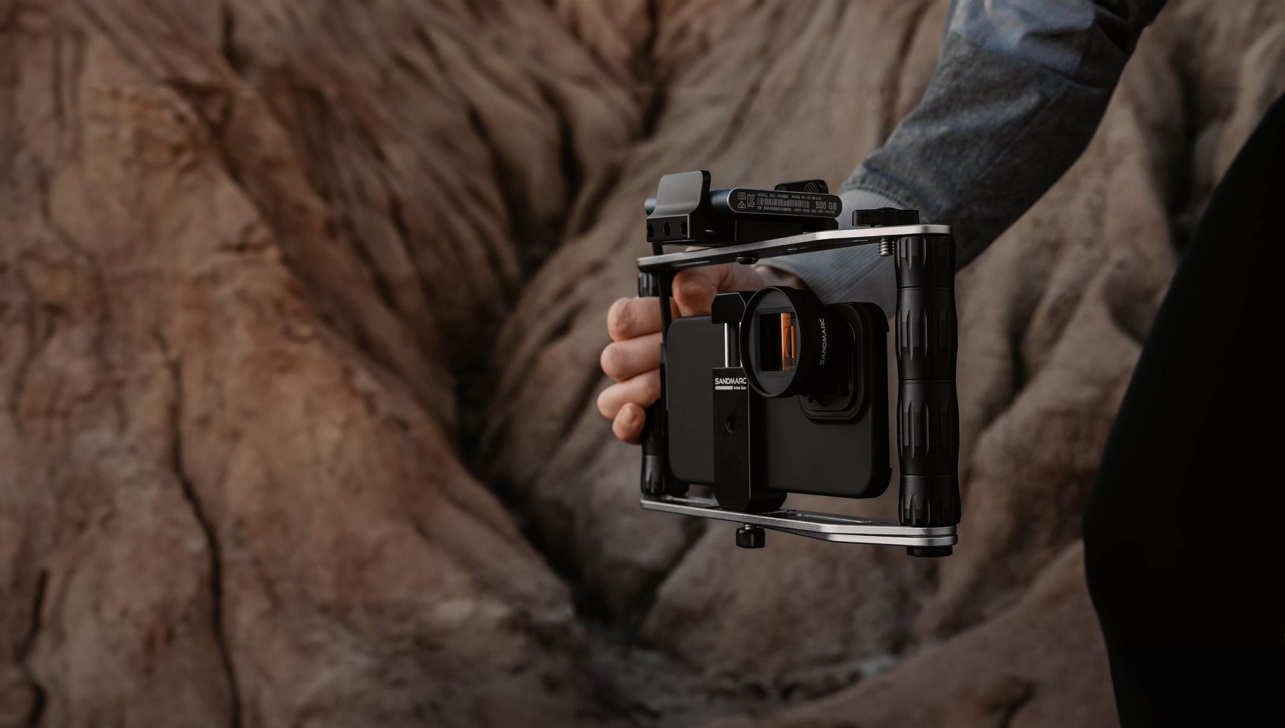 Film Stabilizer Rig for iPhone, GoPro & more - SANDMARC