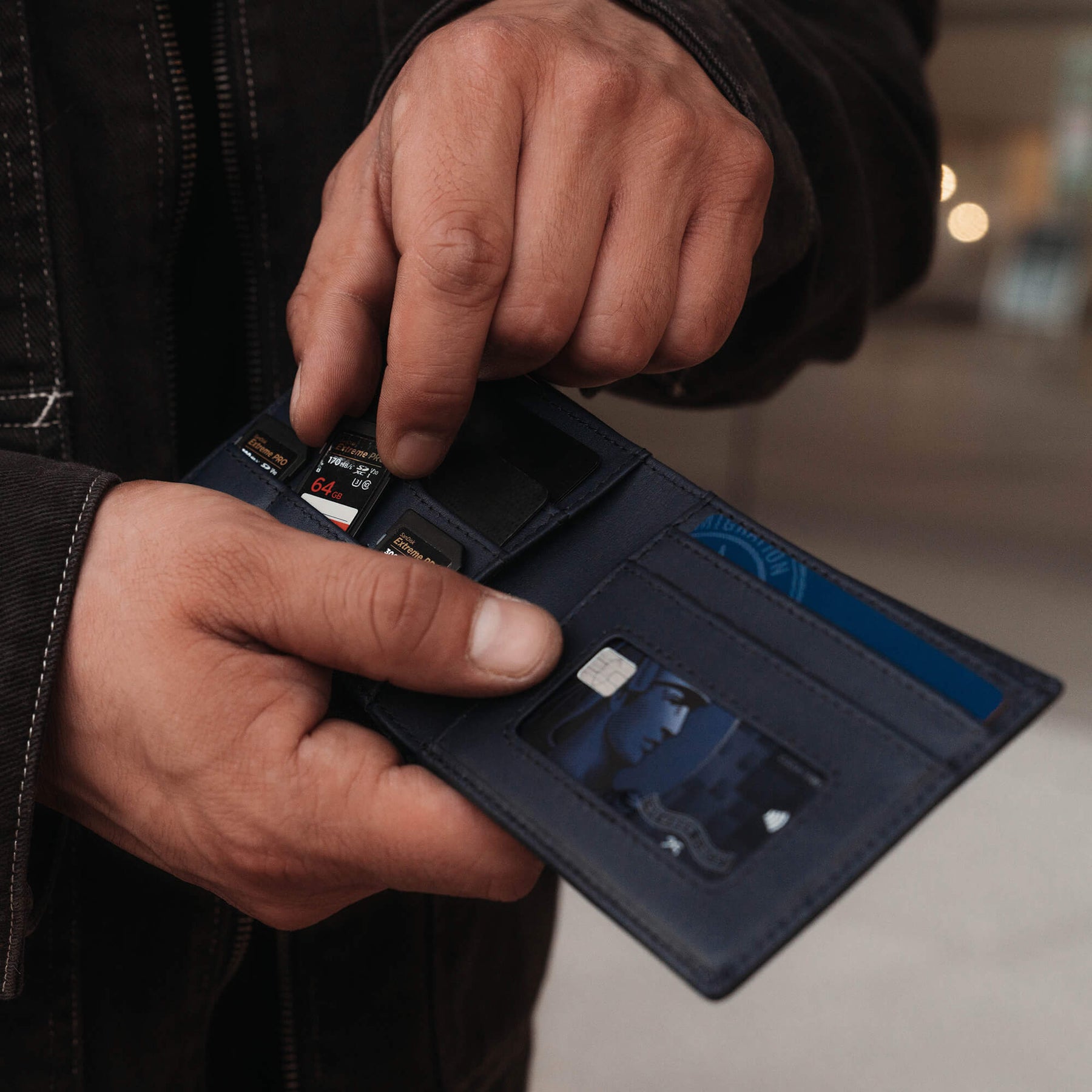 Capture Leather Wallet