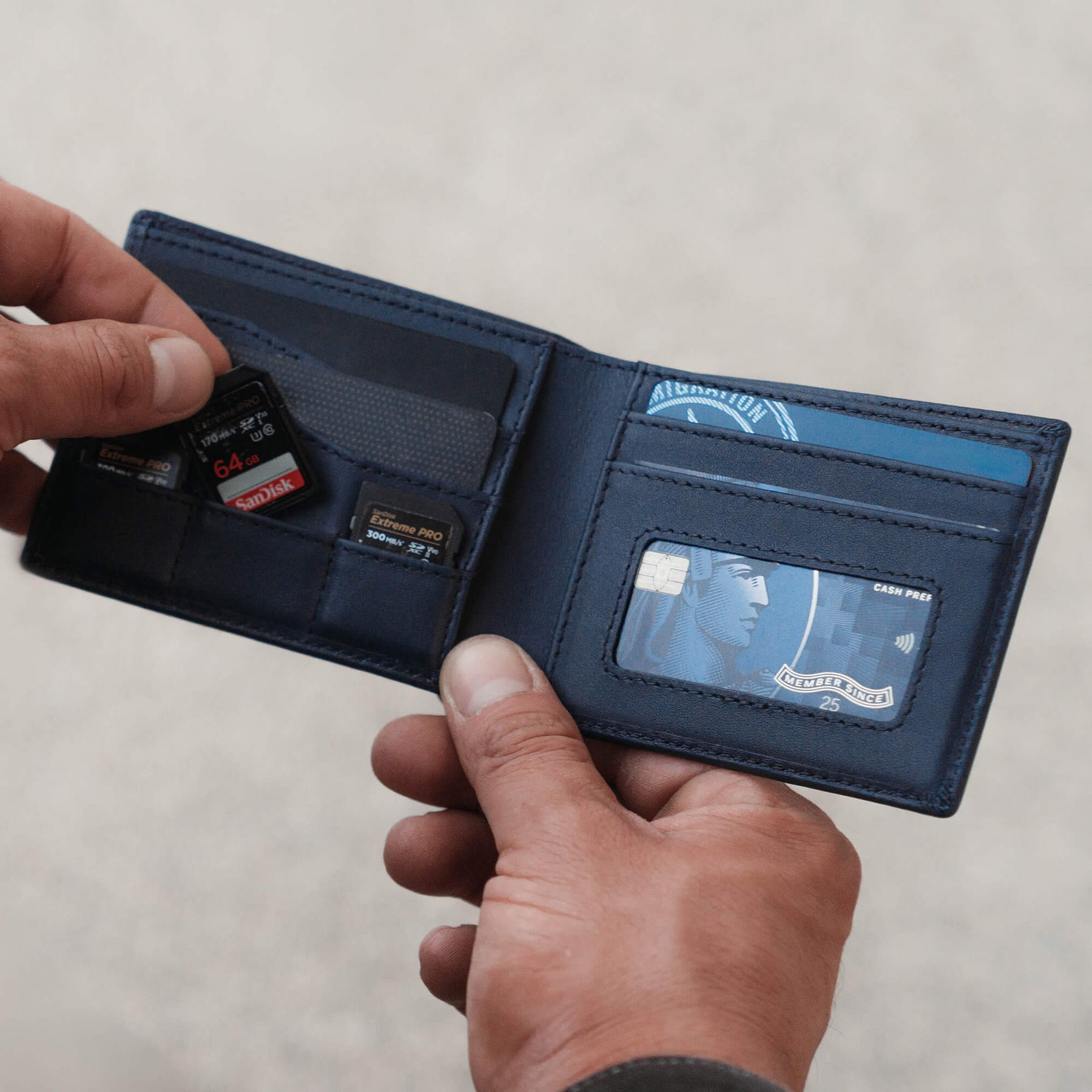 Capture Leather Wallet