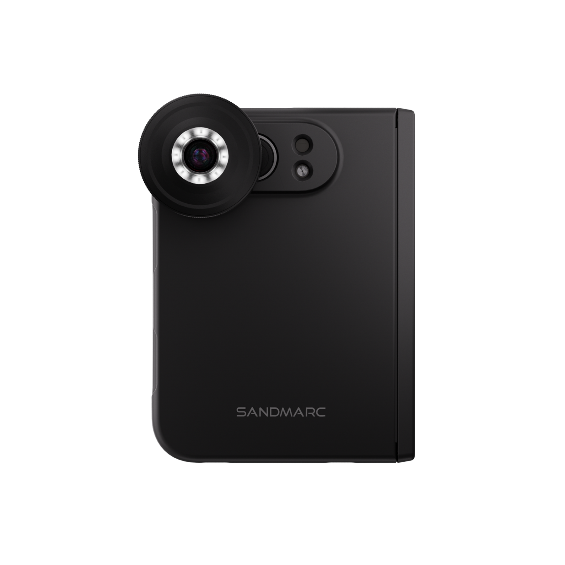 iPhone Duo Microscope Lens - Front View - SANDMARC - On Clean White Background