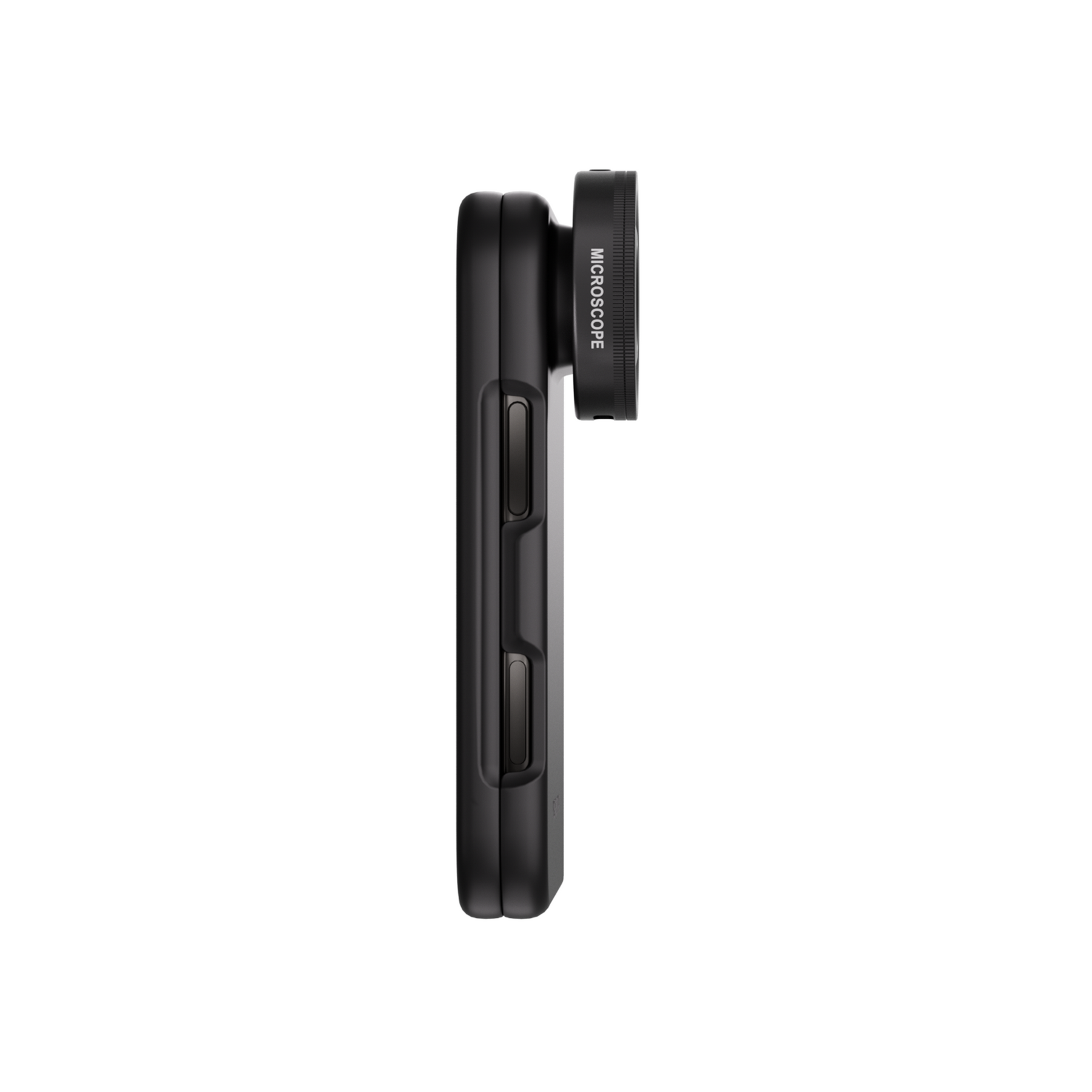 iPhone Duo Microscope Lens - Side View - SANDMARC - On Clean White Background