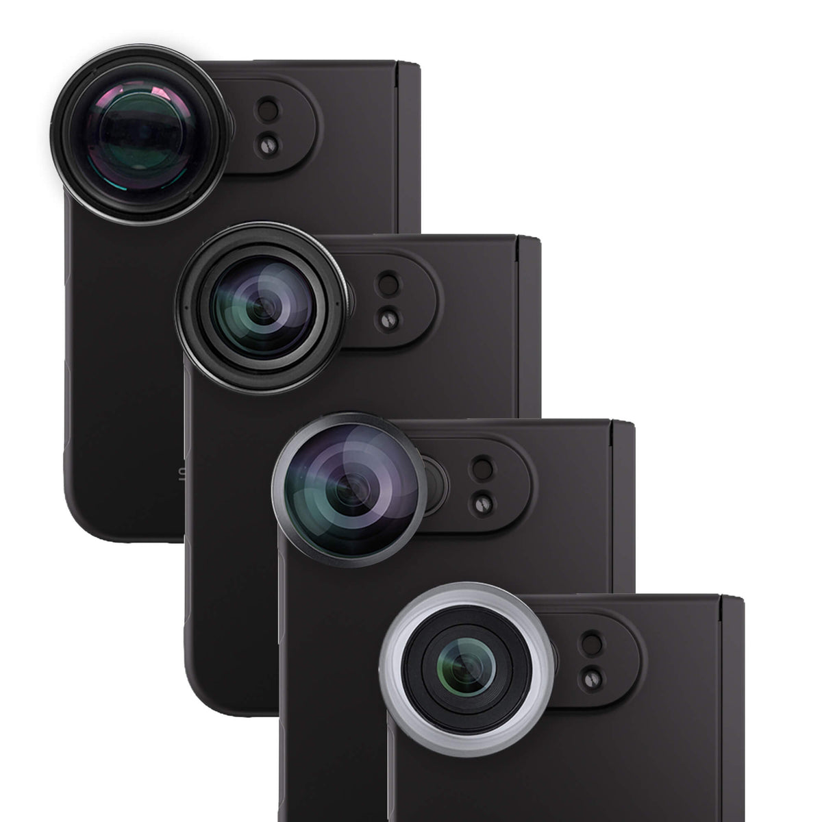 iPhone Duo Lens Kit - Telephoto, Macro, Wide & Fisheye - SANDMARC
