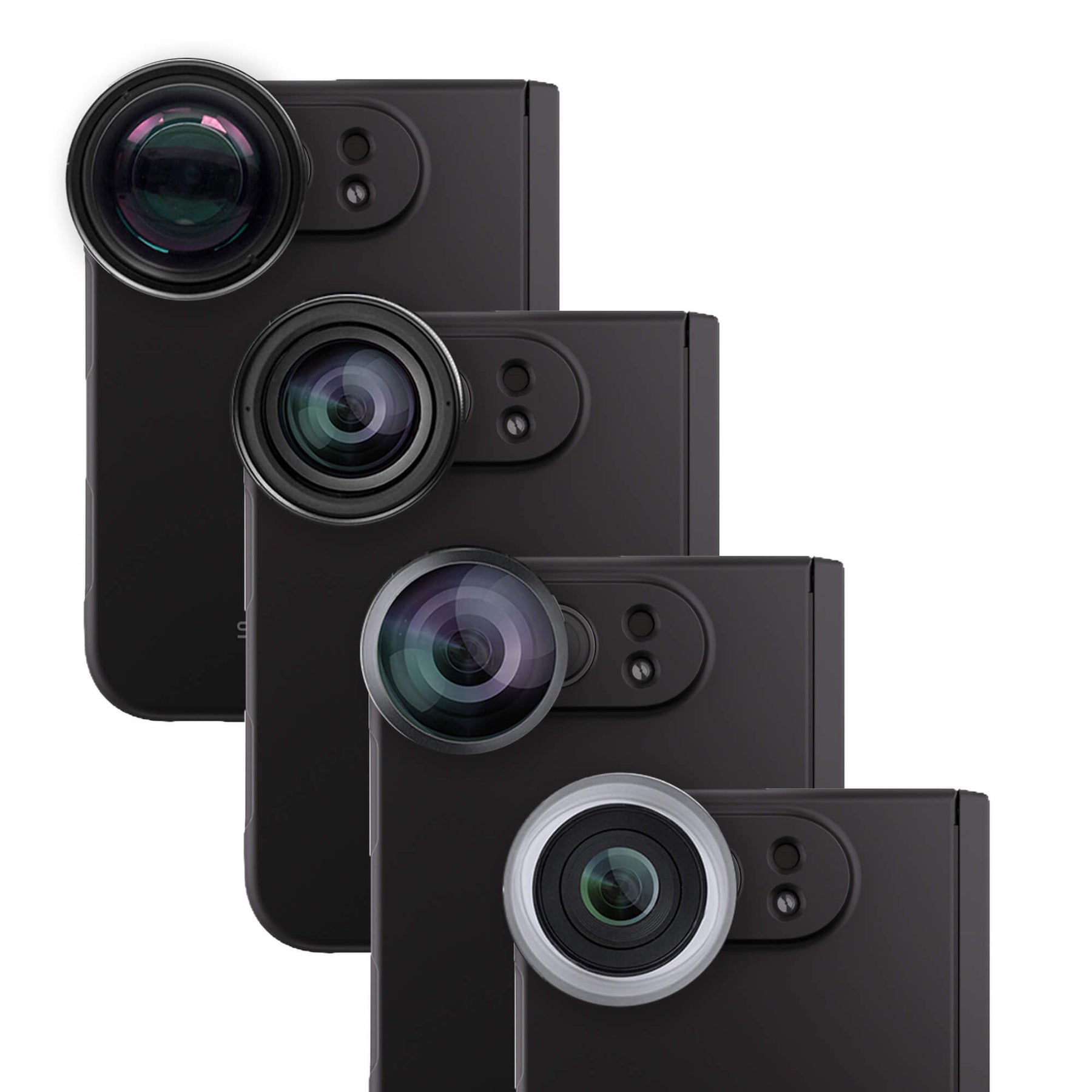 iPhone Duo Lens Kit - Telephoto, Macro, Wide & Fisheye - SANDMARC
