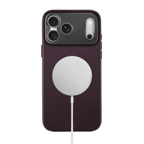 Pro Leather Case - iPhone 18 Pro Max - Burgundy