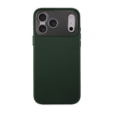 iPhone 18 Pro Max Leather Case - Forest Green - MagSafe Compatible - SANDMARC - On Clean White Background