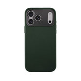 iPhone 18 Pro Leather Case - Forest Green - MagSafe Compatible - SANDMARC - On Clean White Background