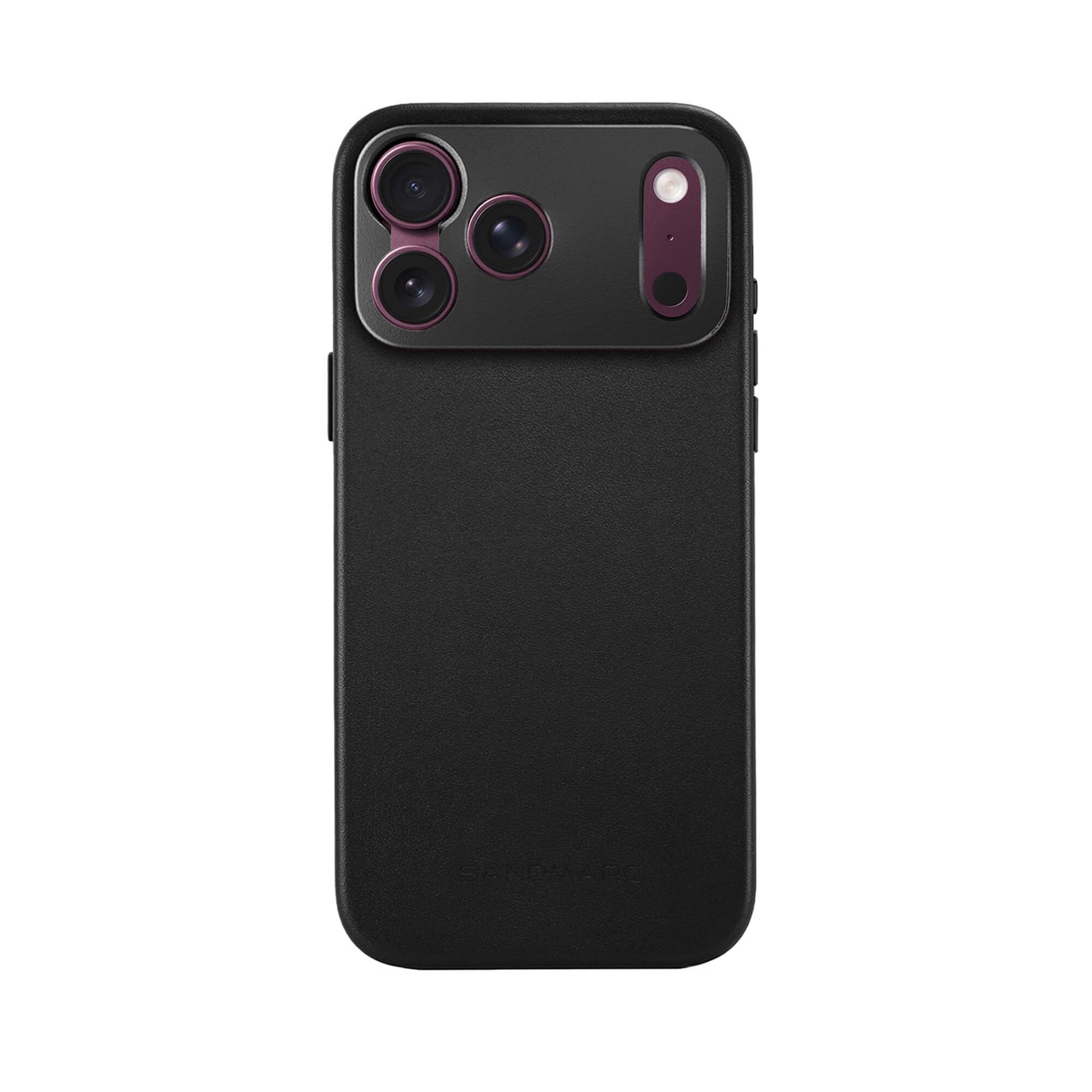 iPhone 18 Pro Leather Case - MagSafe Compatible - Black