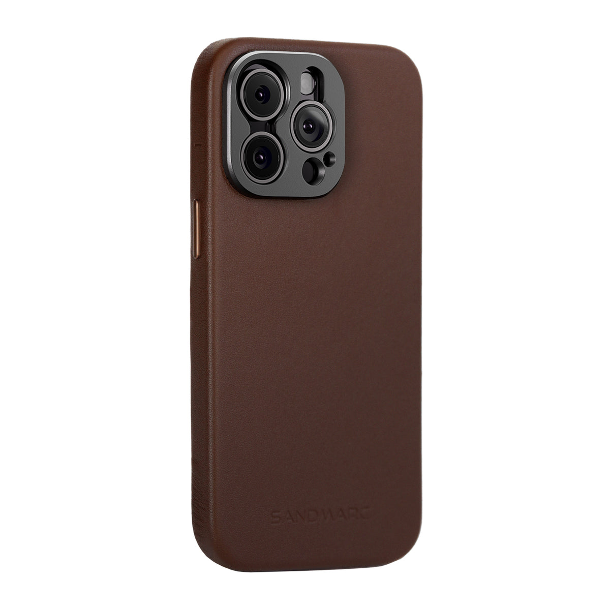 iPhone 15 Series Luxury Leather Brand Phone Case Cover Brown – Season Made