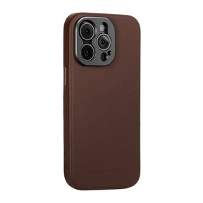 iPhone 15 Pro Max Leather Case - Brown - MagSafe Compatible - SANDMARC