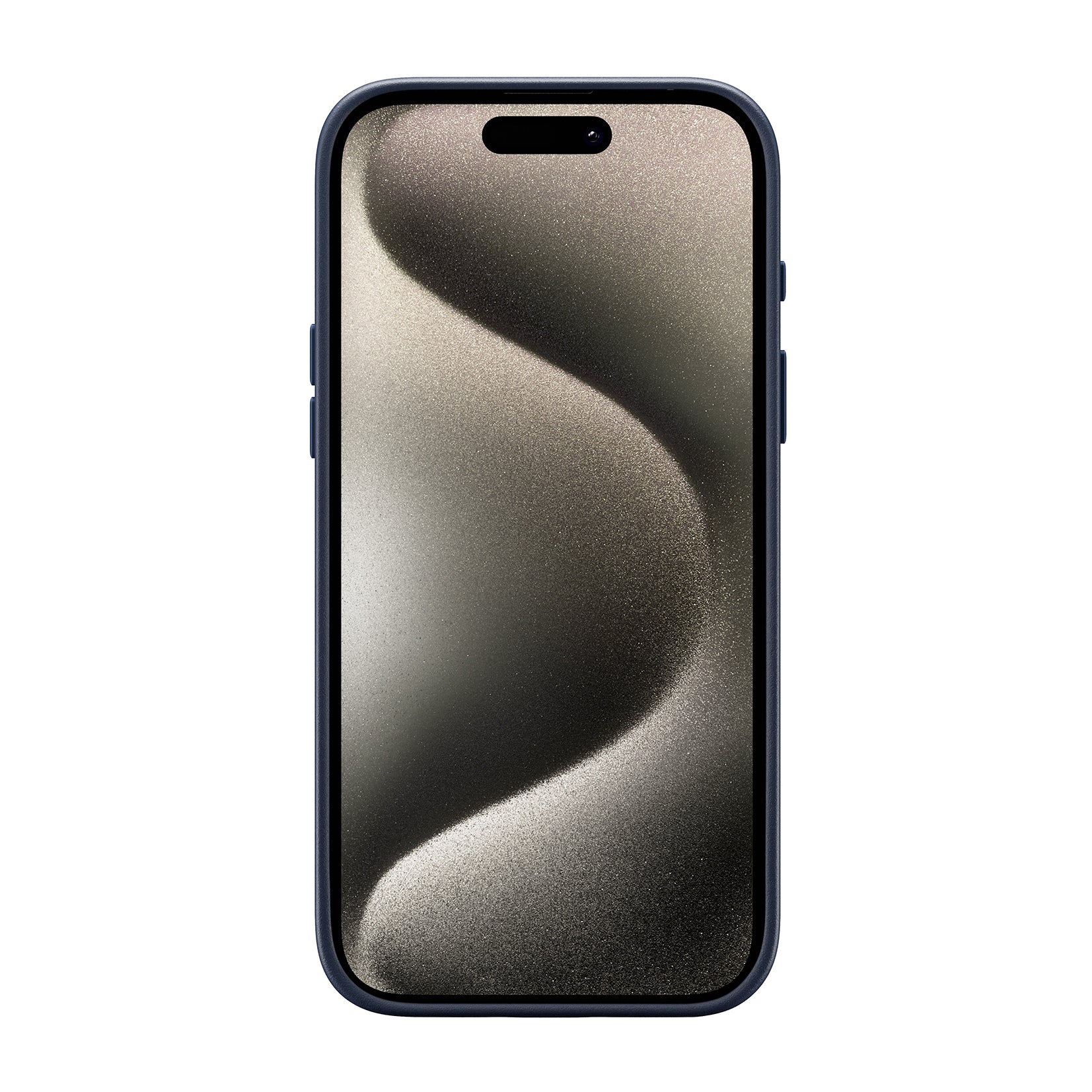 Pro Leather Case - iPhone 15 Pro Max - Navy Pro Leather Case - iPhone 15 Pro Max - Navy