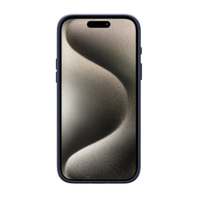 Leather Case - iPhone 17 Pro Max - Navy Front