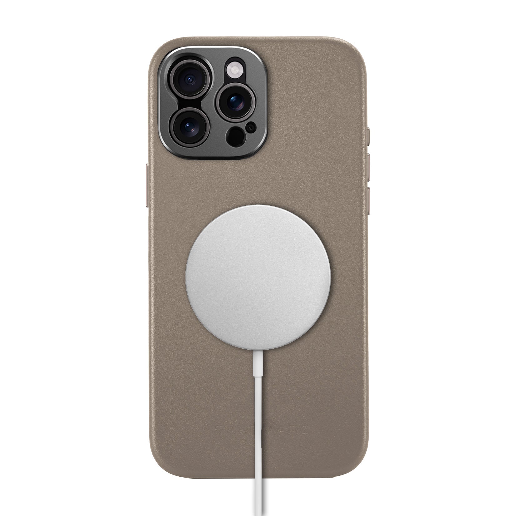 OEM Case iPhone 15 Pro MaxSilicone Light Pink Case w/MagSafe