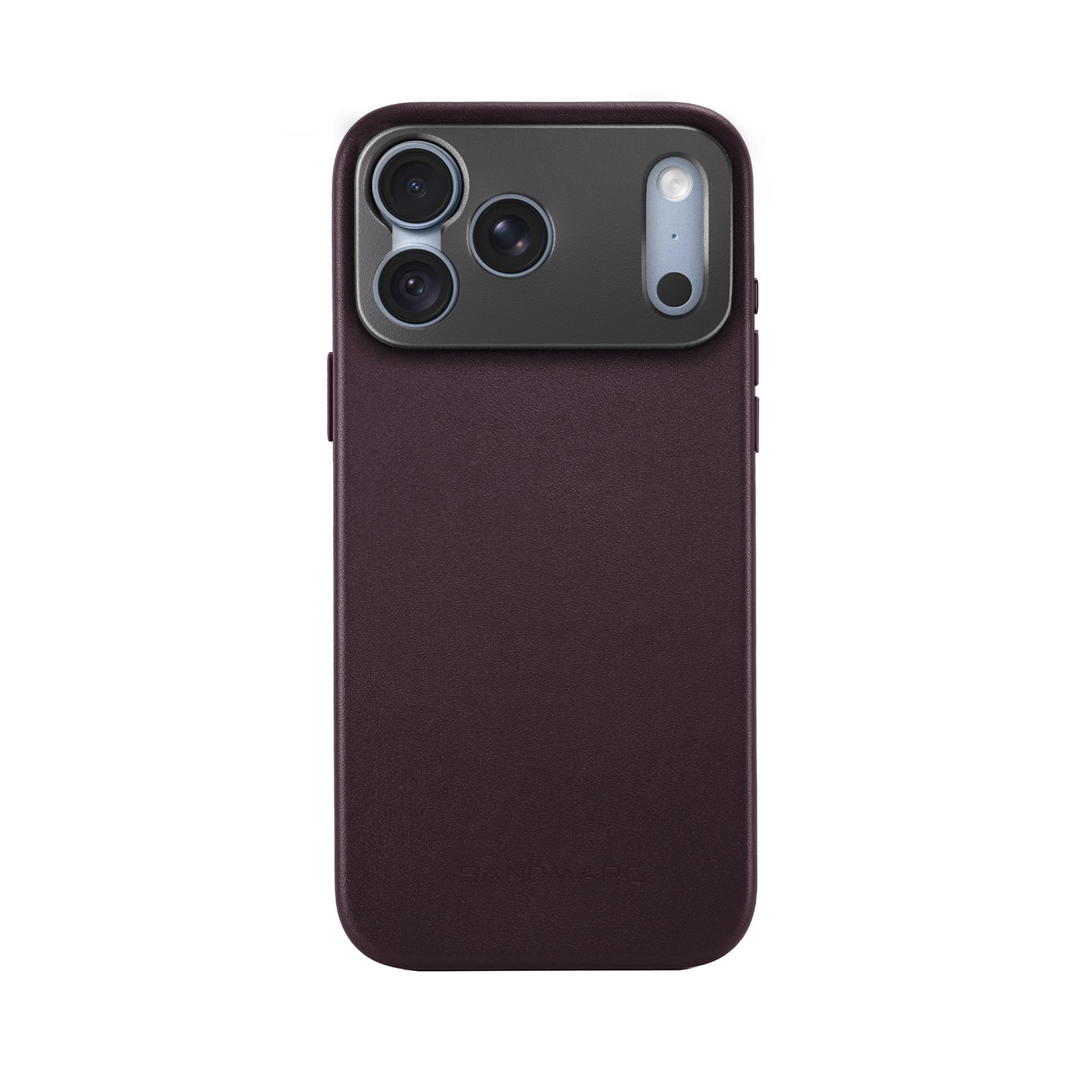 Pro Leather Case - iPhone 18 Pro - Burgundy