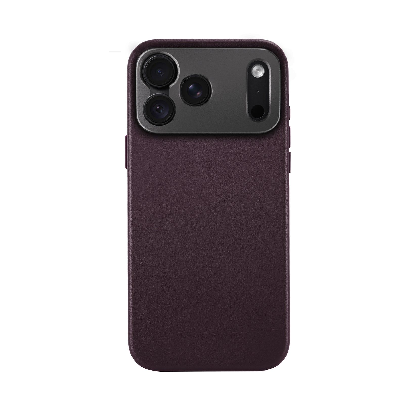 Pro Leather Case - iPhone 18 Pro - Burgundy