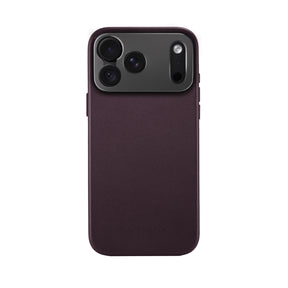 Pro Leather Case - iPhone 18 Pro - Burgundy