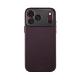 Pro Leather Case - iPhone 18 Pro - Burgundy