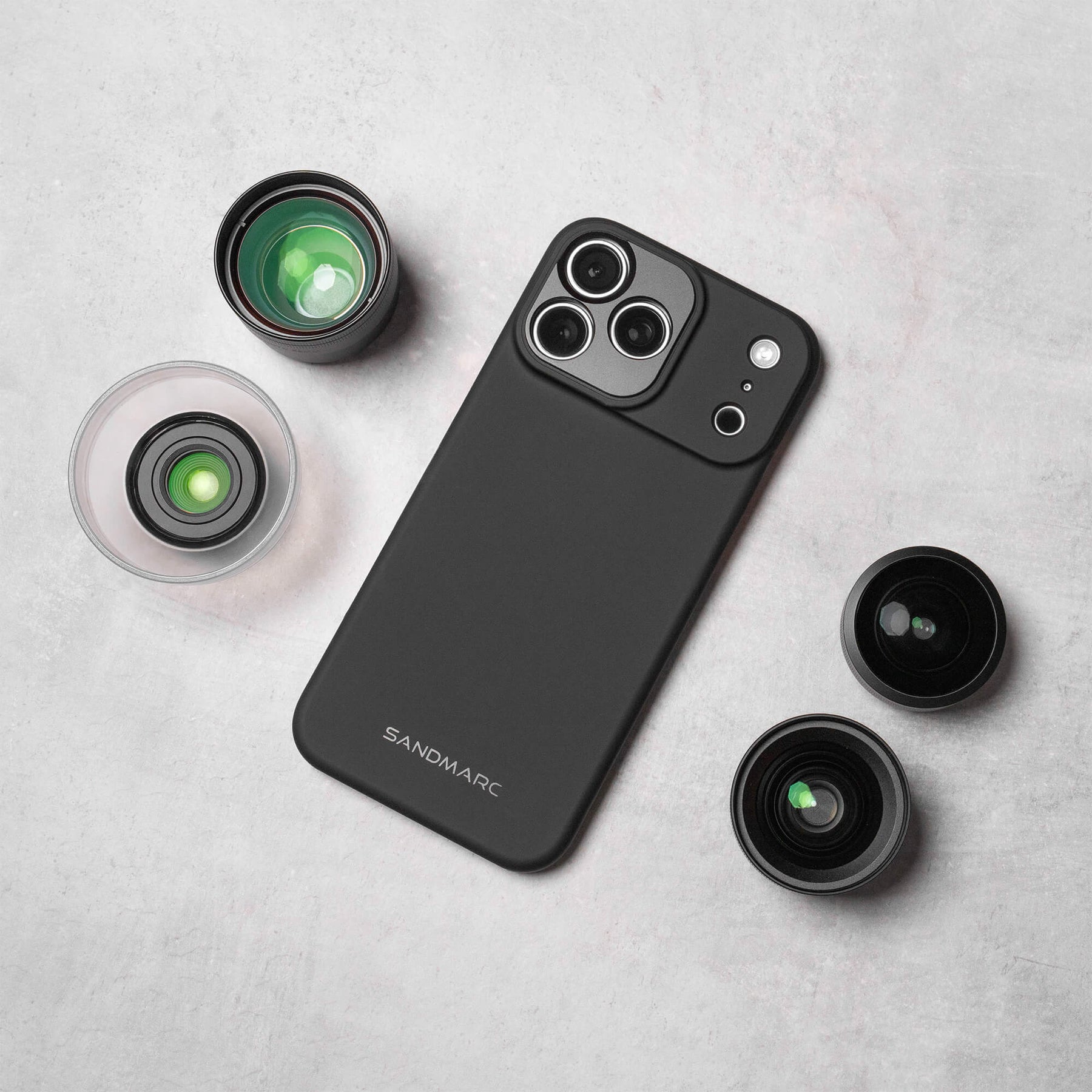 Telephoto, Wide, Macro and Fisheye lens for iPhone 18 Pro