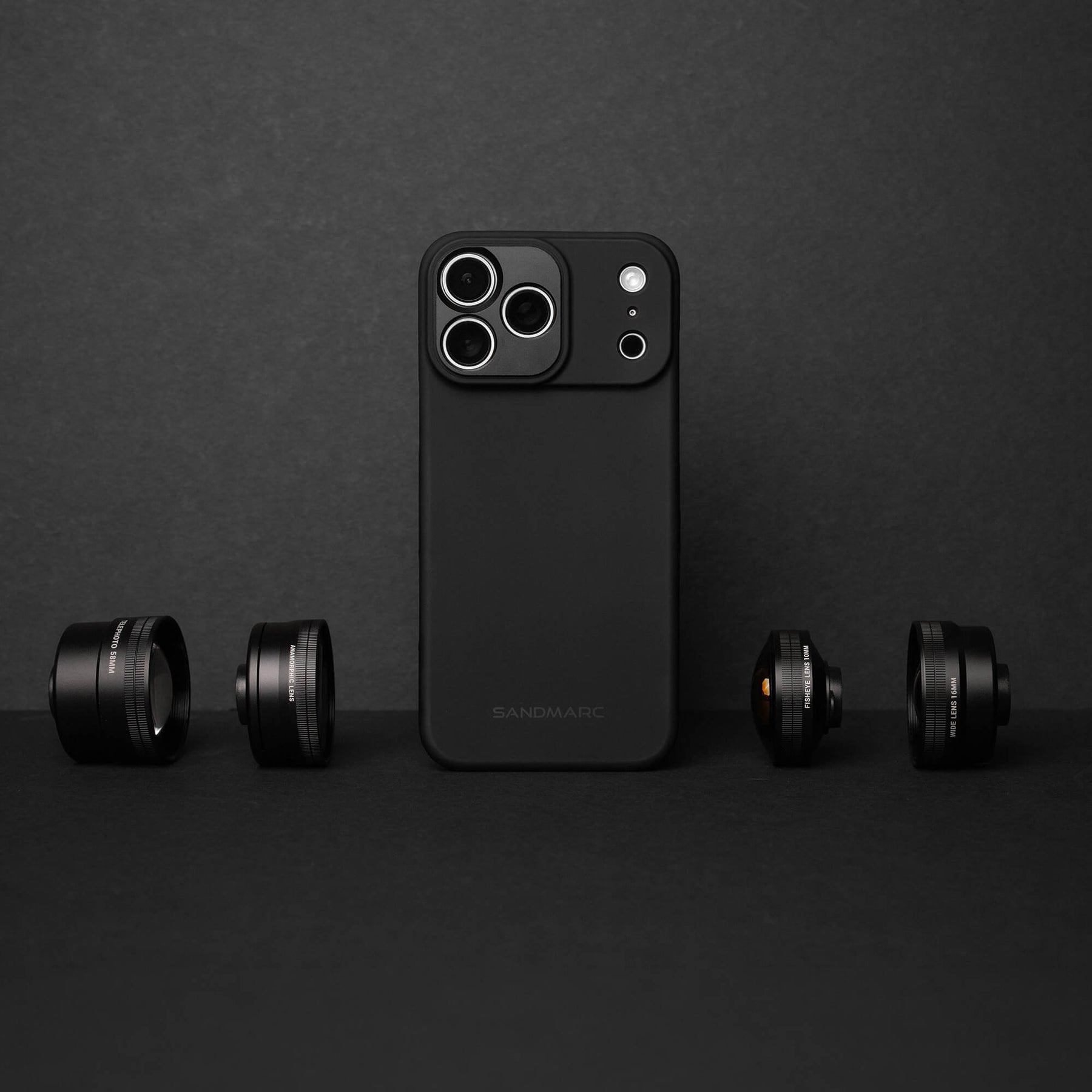Telephoto, Wide, Macro and Fisheye lens for iPhone 18 Pro