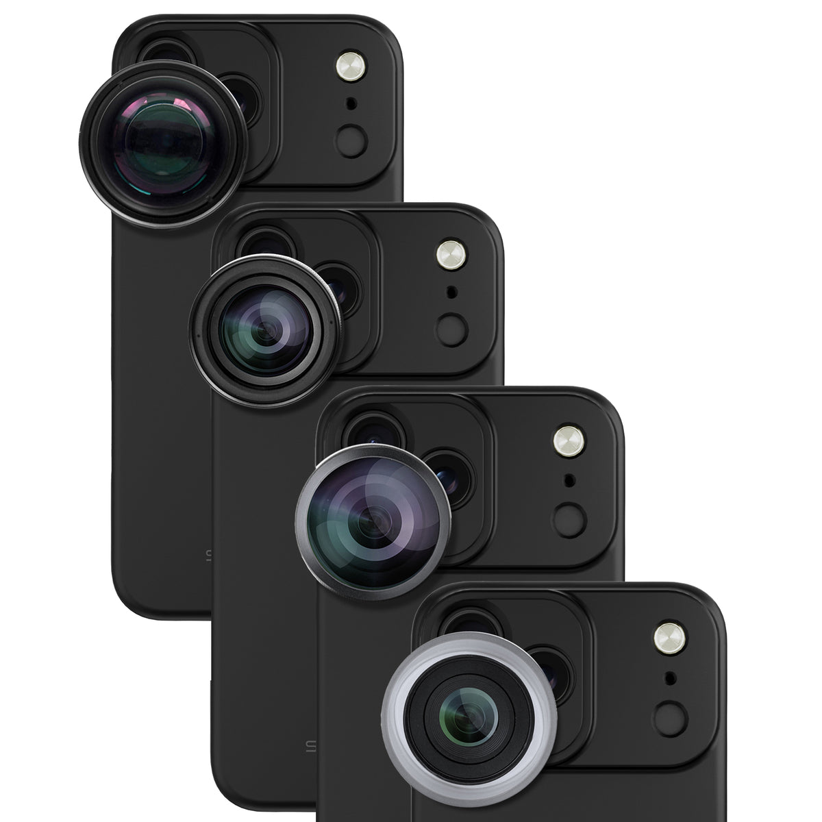 iPhone 17 Pro Max Lens Kit - Telephoto, Macro, Wide & Fisheye