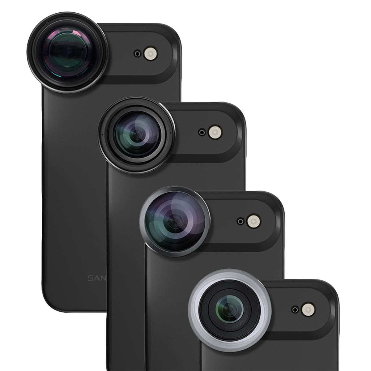 iPhone 17 Air Lens Kit - Telephoto, Macro, Wide & Fisheye - SANDMARC