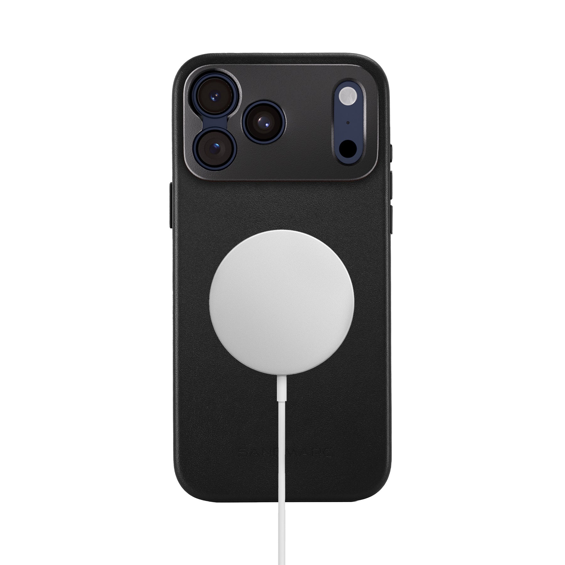 iPhone 17 Pro Leather Case | Black - SANDMARC iPhone 17 Pro Leather Case | Black - SANDMARC