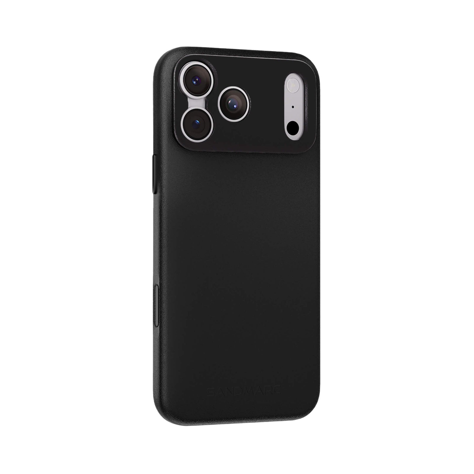 iPhone 17 Pro Leather Case | Black - SANDMARC iPhone 17 Pro Leather Case | Black - SANDMARC