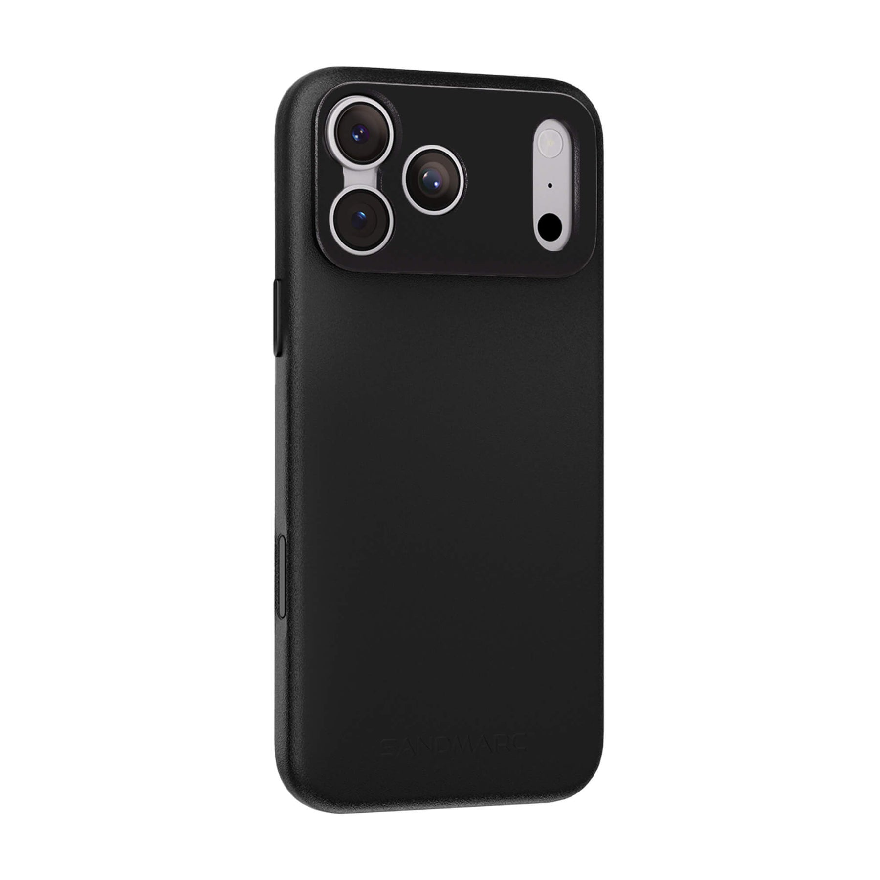 iPhone 17 Pro Max Leather Case | Black iPhone 17 Pro Max Leather Case | Black